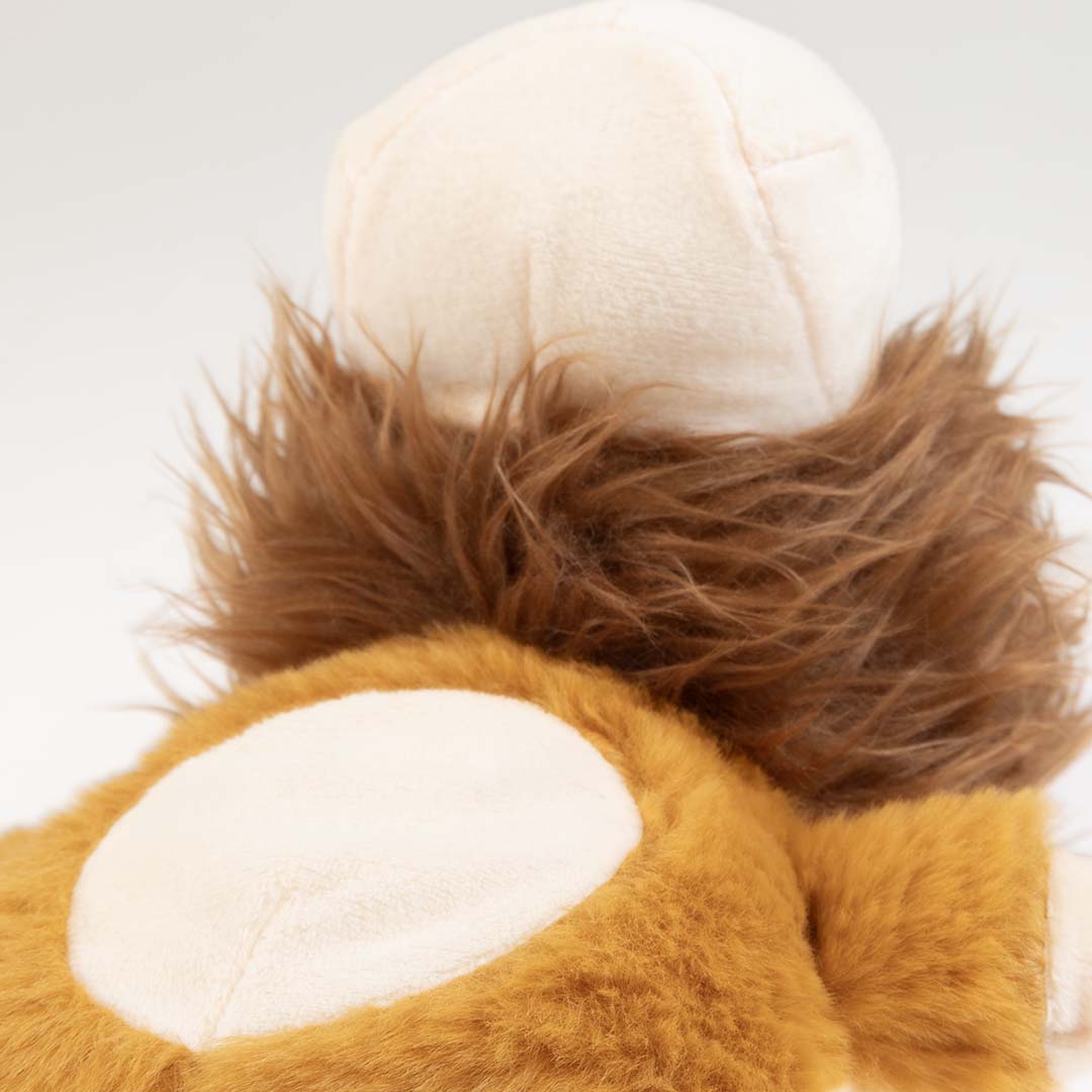 Pluche Wildlife leeuw crackle Bruin - Detail 2