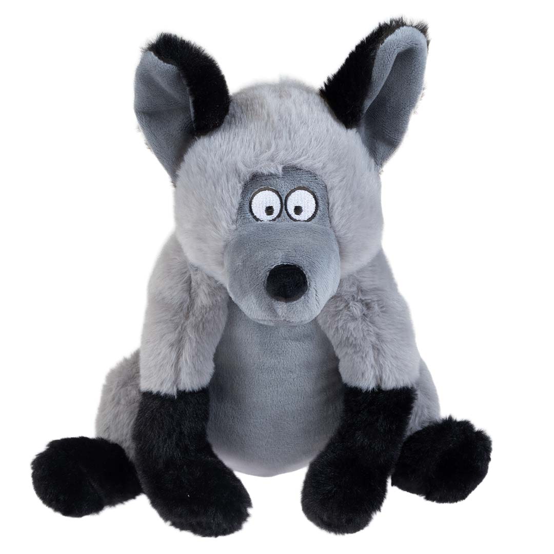 Pluche Wildlife coyote large Grijs - Product shot