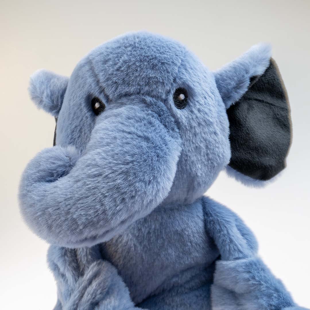 Plush Pawbies elephant crackle Blue - Detail 1