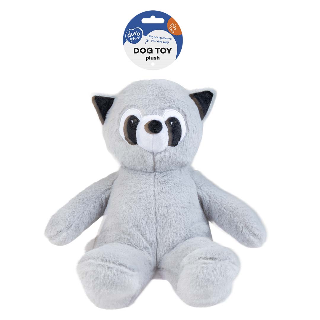 Plush Pawbies raccoon Grey - Verpakkingsbeeld