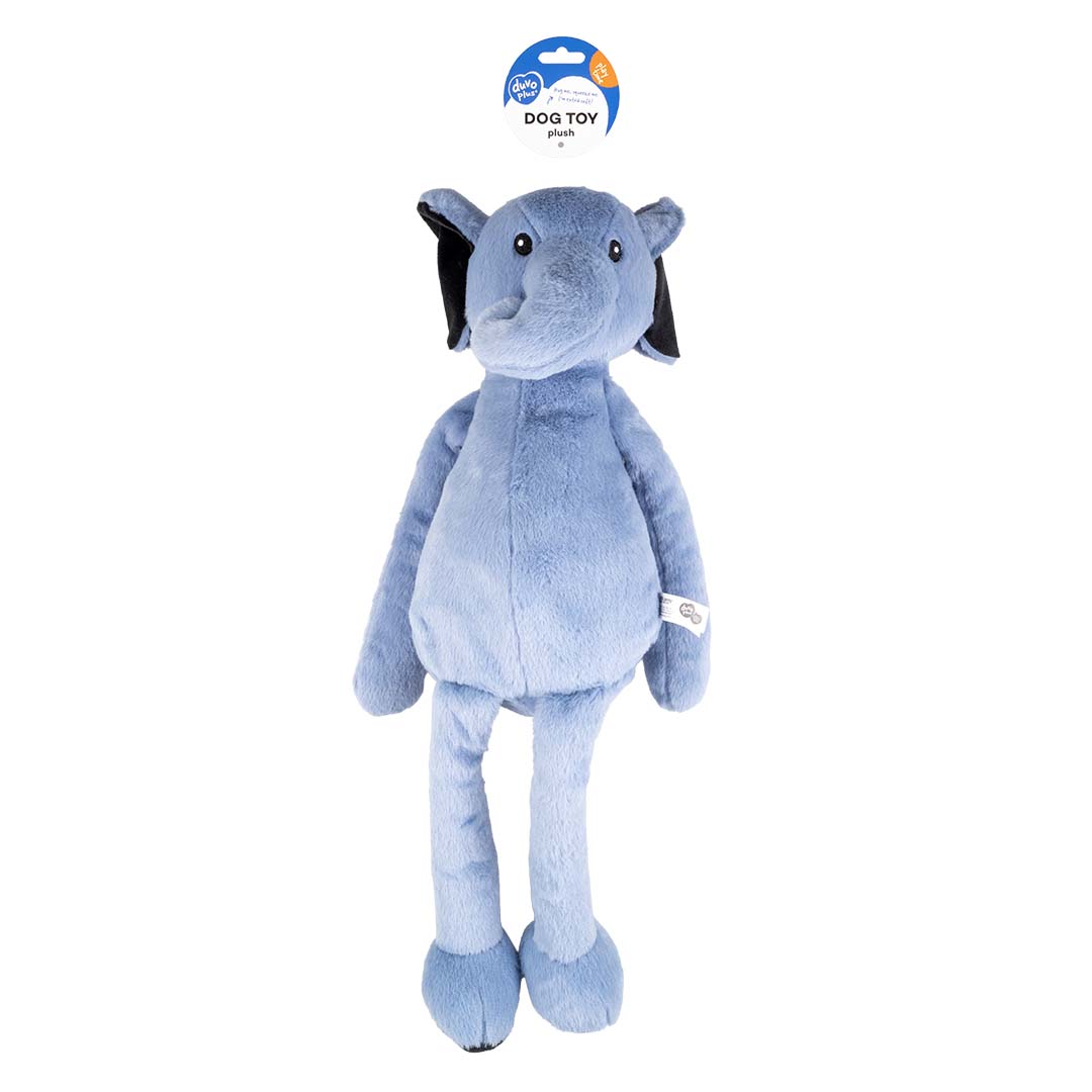 Plush Pawbies elephant Blue - Facing
