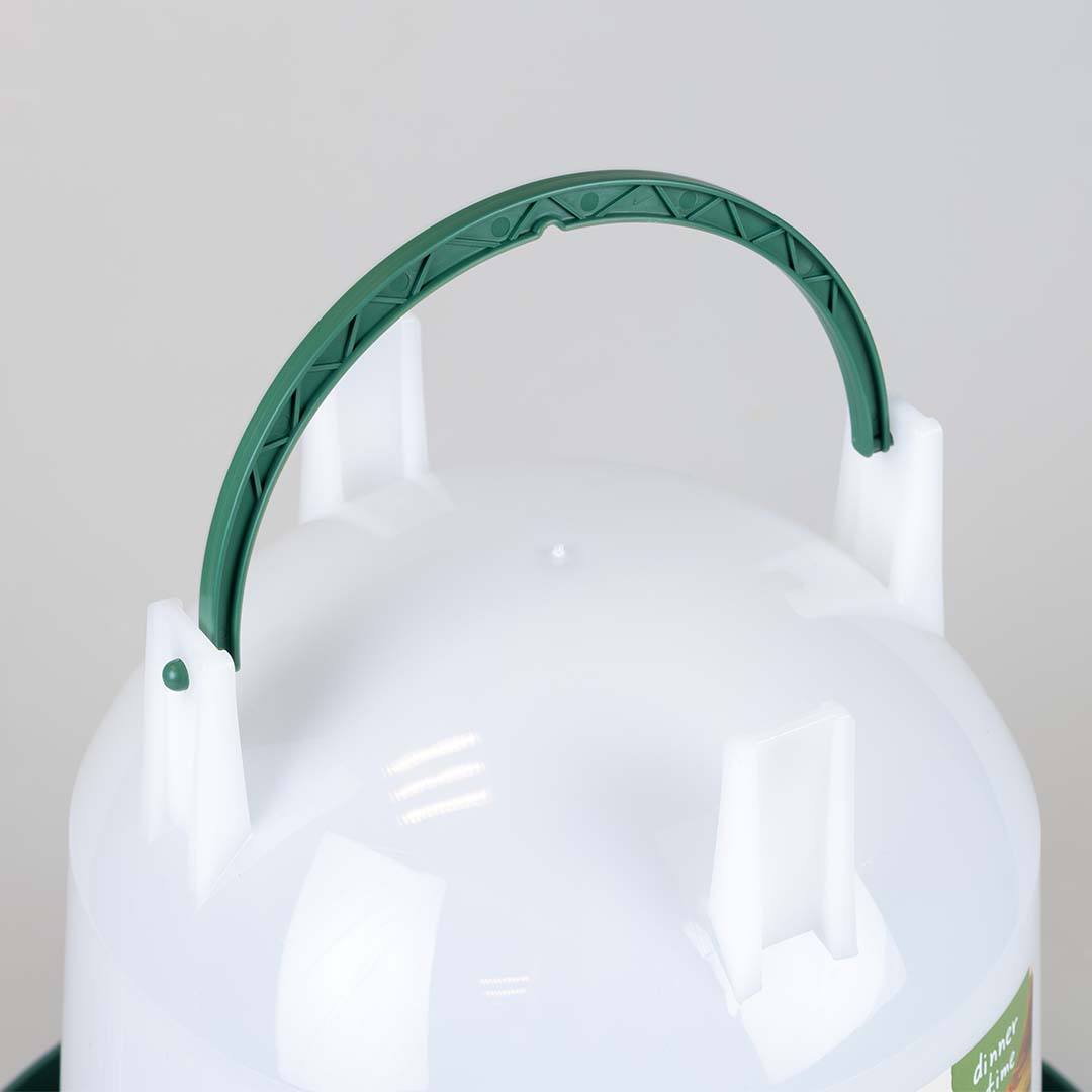 Drinkklok schroef met handvat ECO Transparant/groen - Detail 2