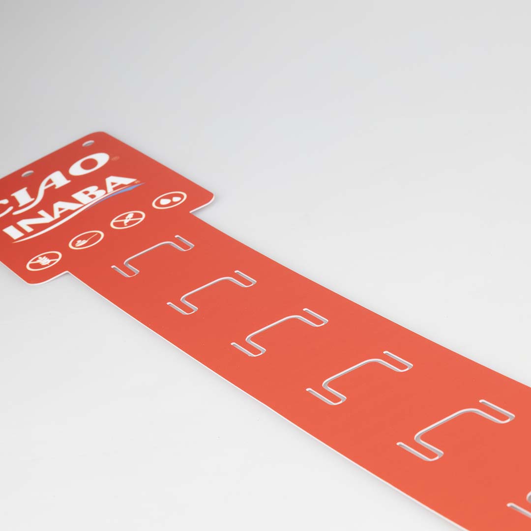 INABA CIAO Clip-Strip Red - Detail 1