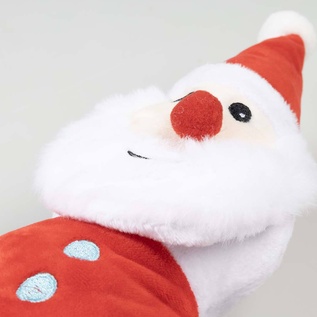 Xmas pluche kerstman met lus Rood - Detail 1