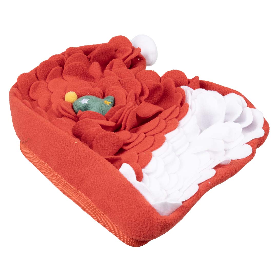 Xmas Snuffelmat kerstmuts Rood - Product shot
