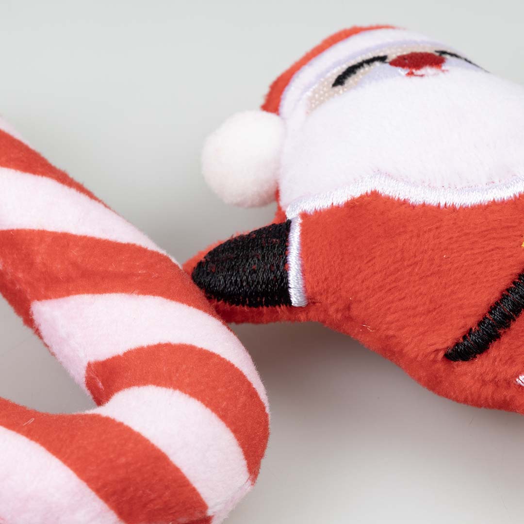 Xmas pluche winter wonder mix Gemengde kleuren - Detail 2