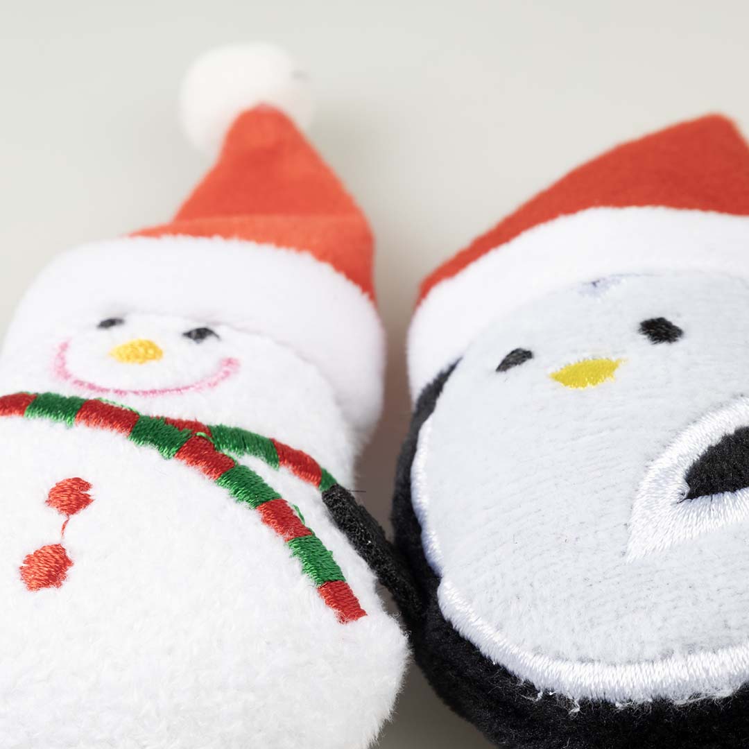 Xmas pluche winter wonder mix Gemengde kleuren - Detail 3