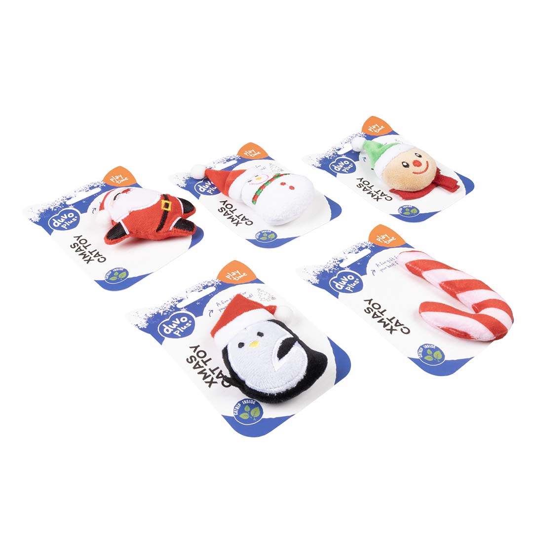 Xmas pluche winter wonder mix Gemengde kleuren - Verpakkingsbeeld