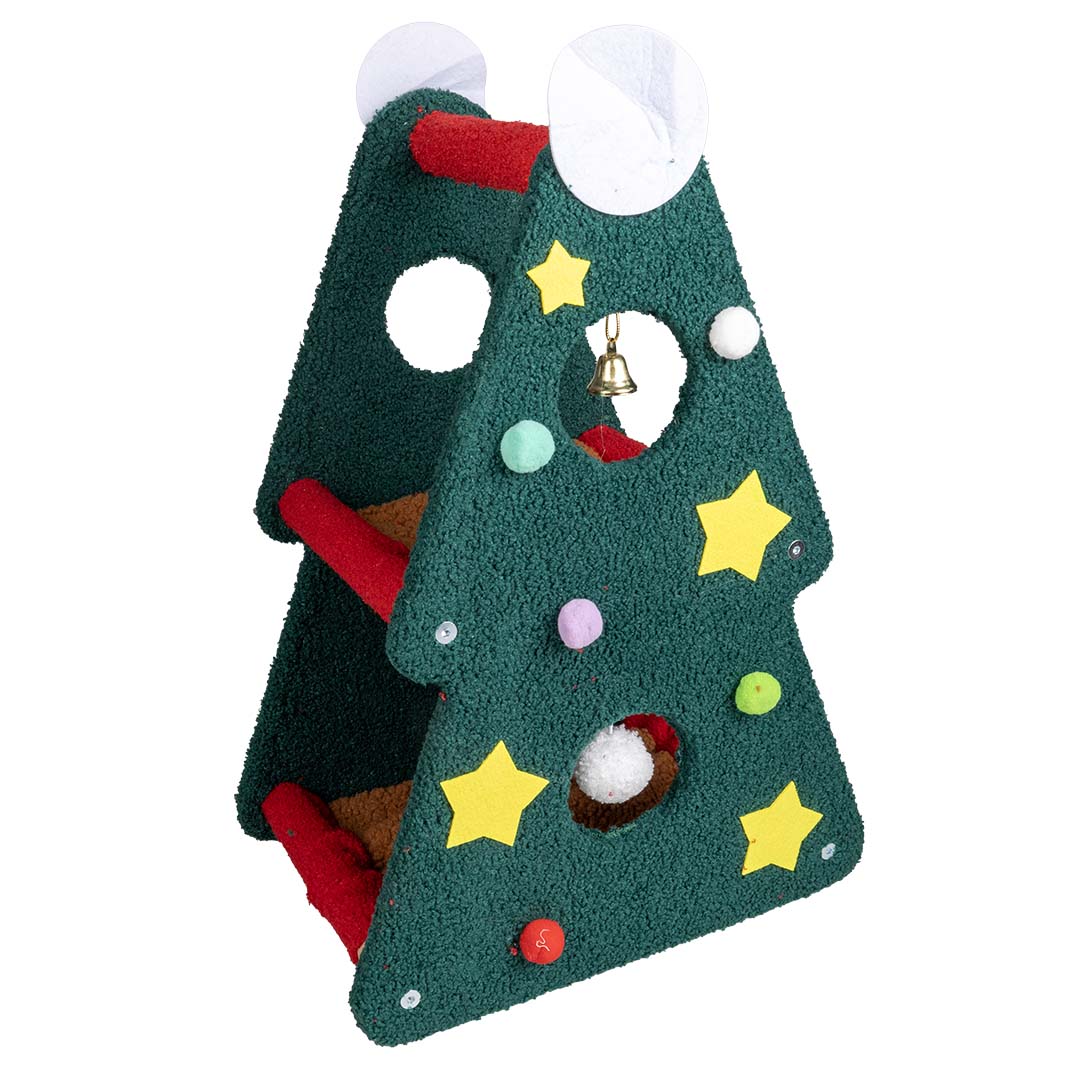 Xmas casa de gato árbol de Navidad Verde - Product shot