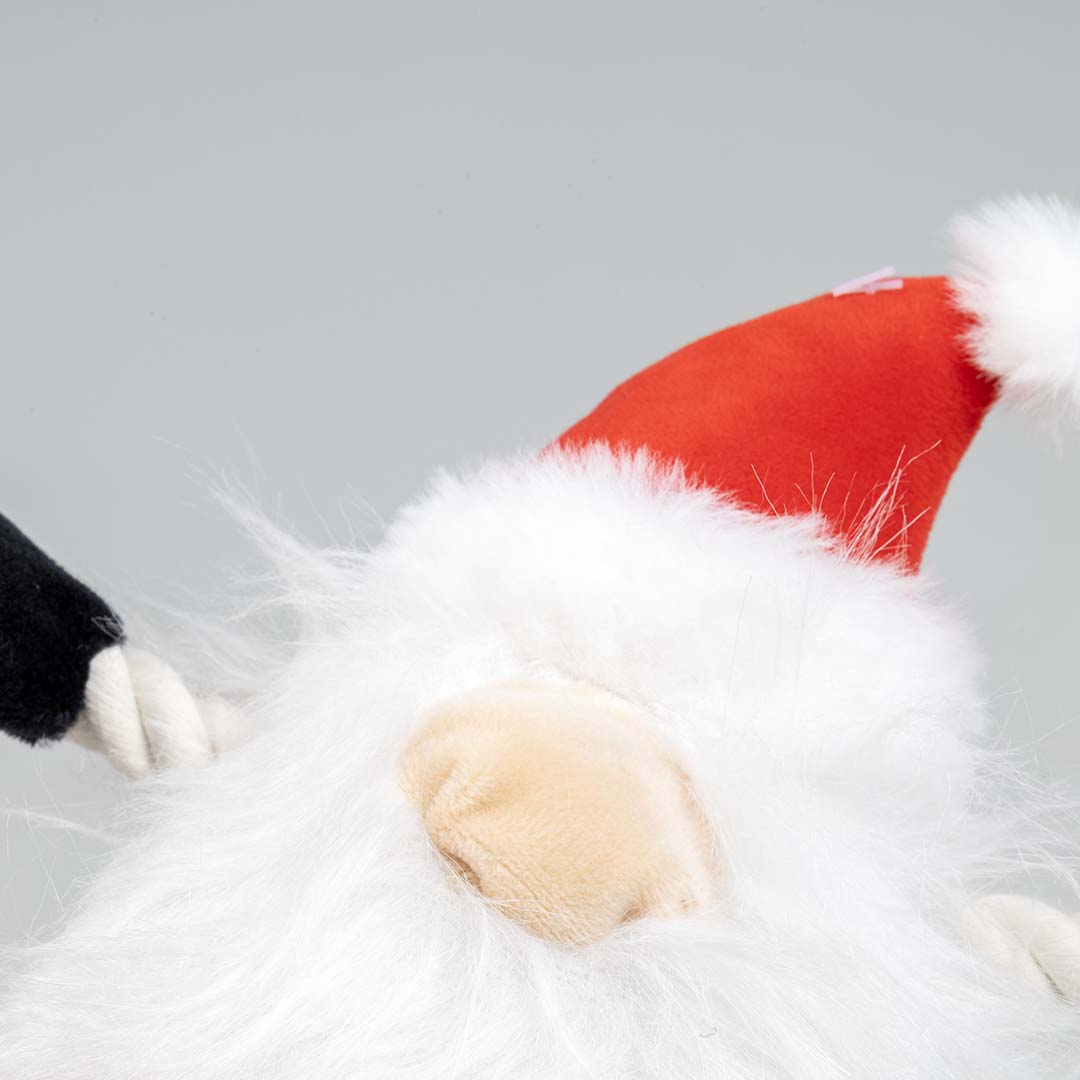 Xmas pluche kerstman Meerkleurig - Detail 2