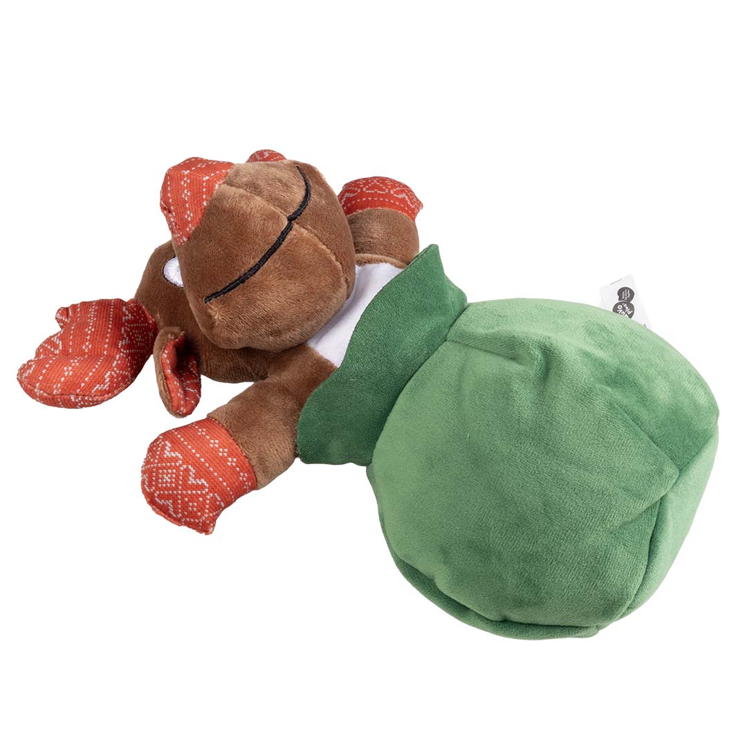 Xmas pluche rudolf in zak Meerkleurig - Product shot