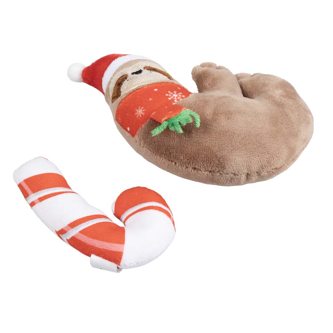 Xmas Crackle Faultier & Zuckerstange Mehrfarbig - Product shot