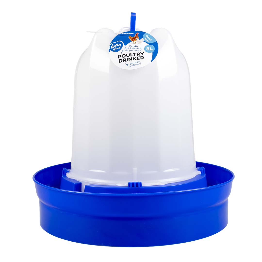 Drinkklok Royal met handvat Blauw - Facing