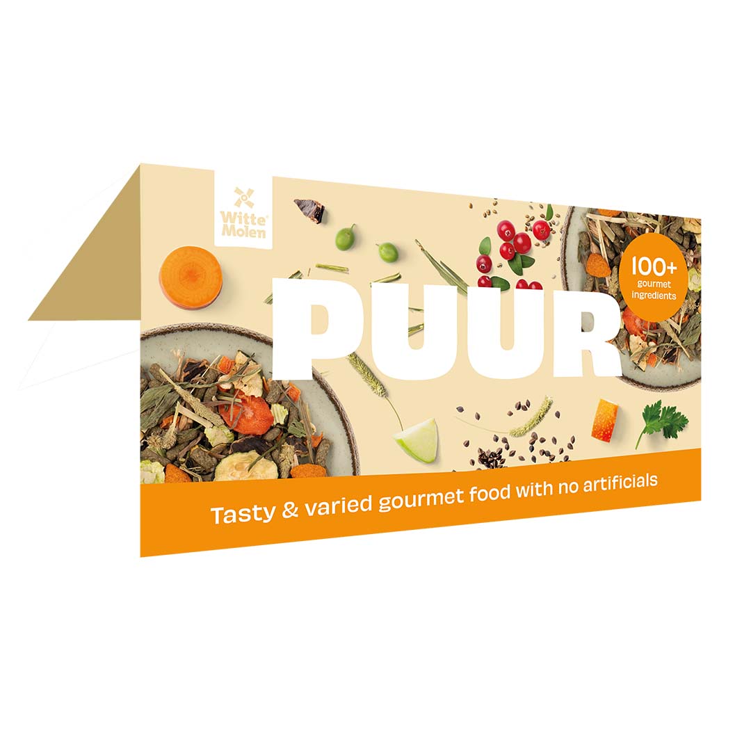 Shelftalker PUUR roedor ENG/DEU - Product shot