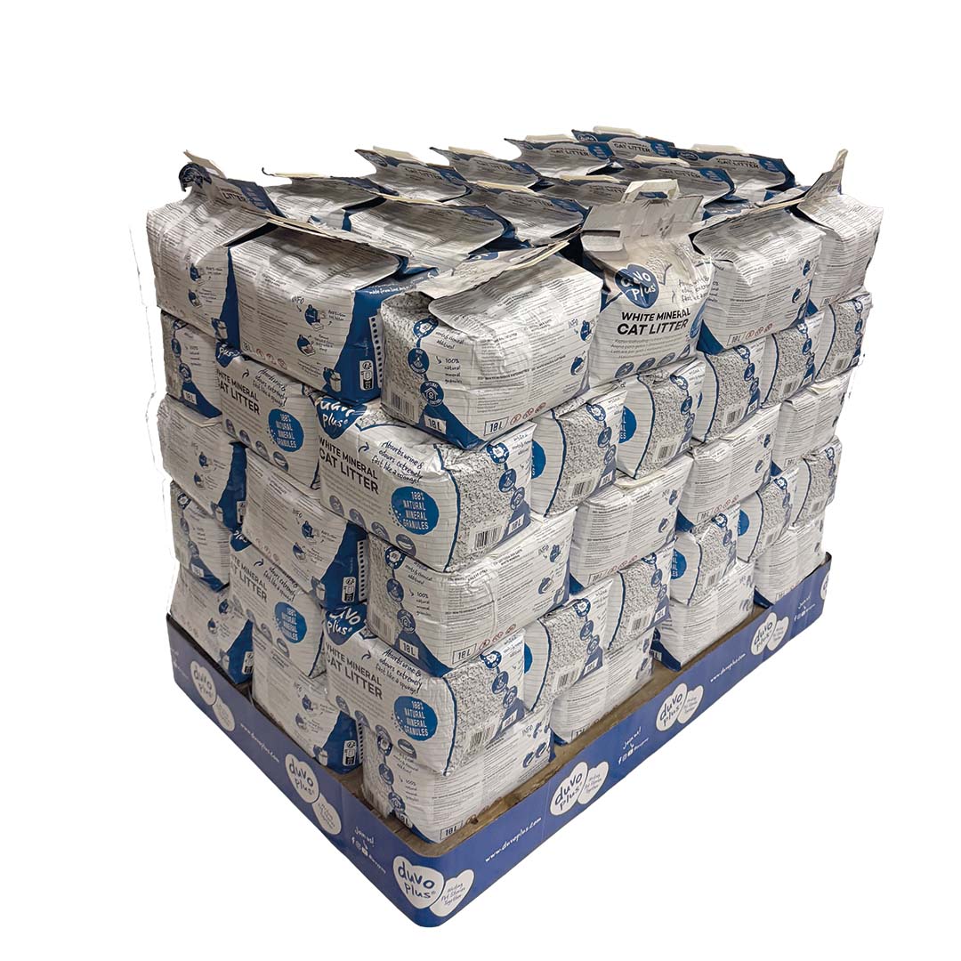 Concept duvoplus White Mineral - Full Pallet - Product shot