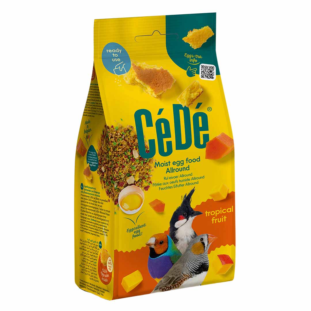 Cédé egg food moist allround tropical fruit - Product shot