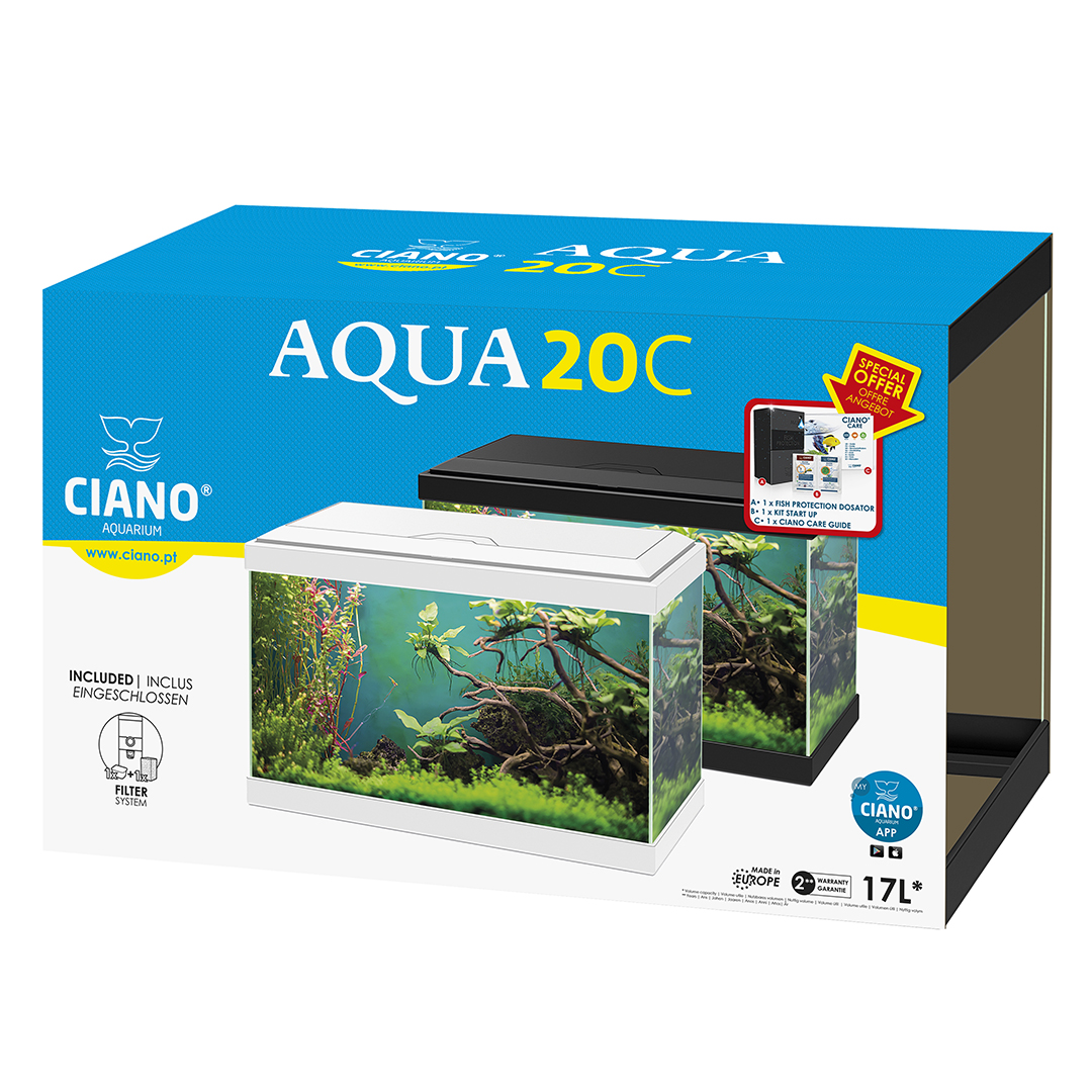 Aquarium aqua 20 classic black - Verpakkingsbeeld