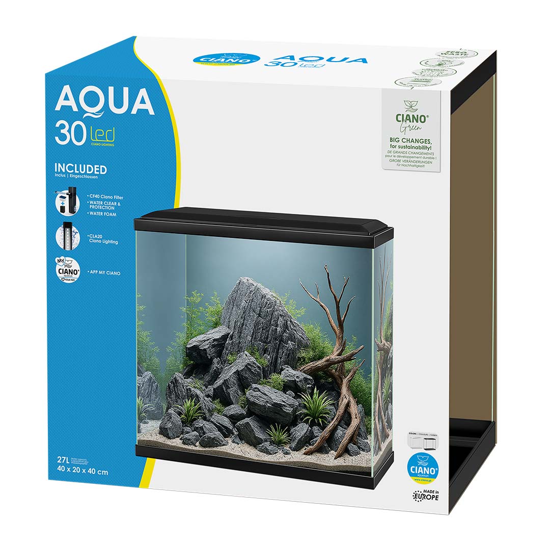 Aquarium Aqua 30 Black - Verpakkingsbeeld