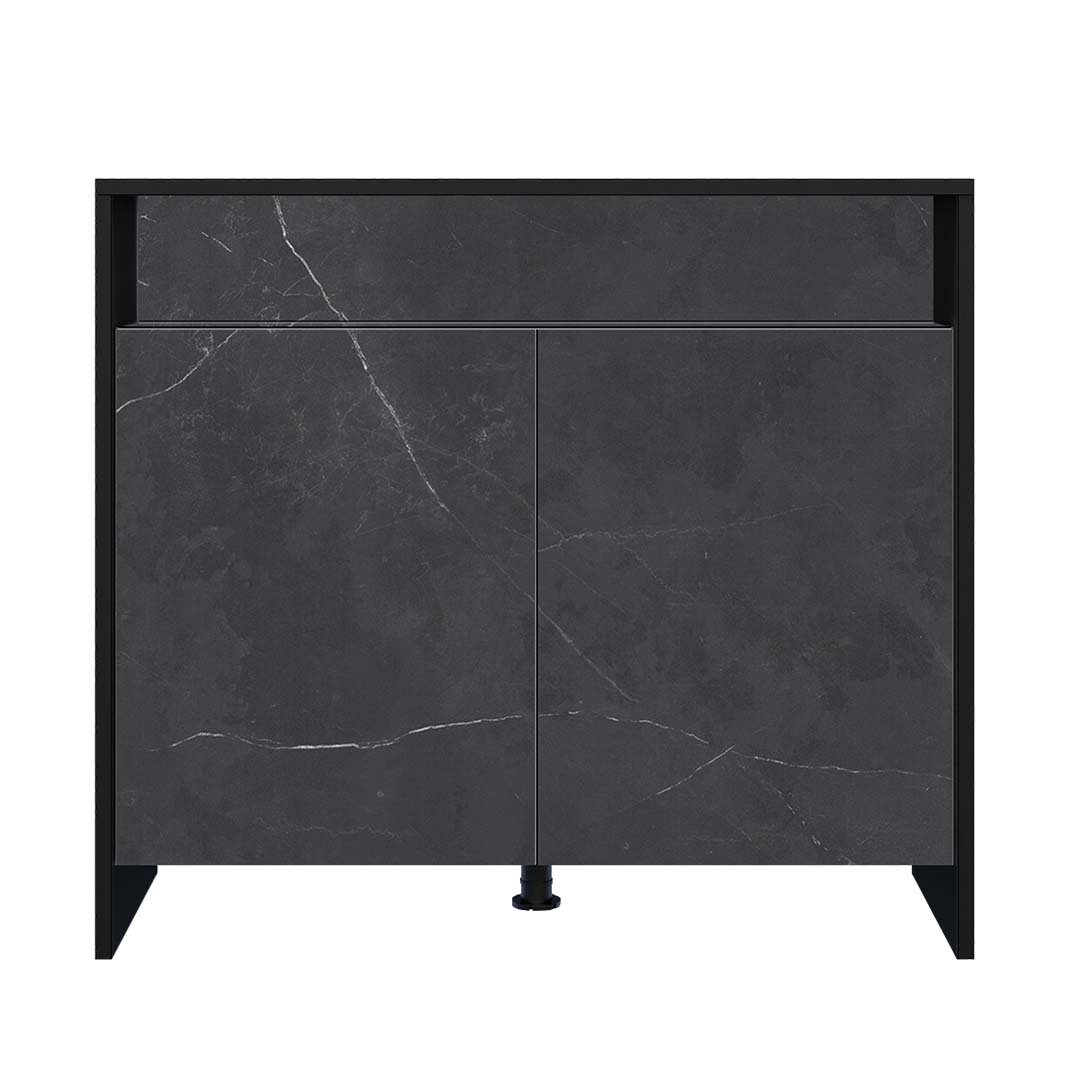 Kast Aqua 80 Black marble - Facing