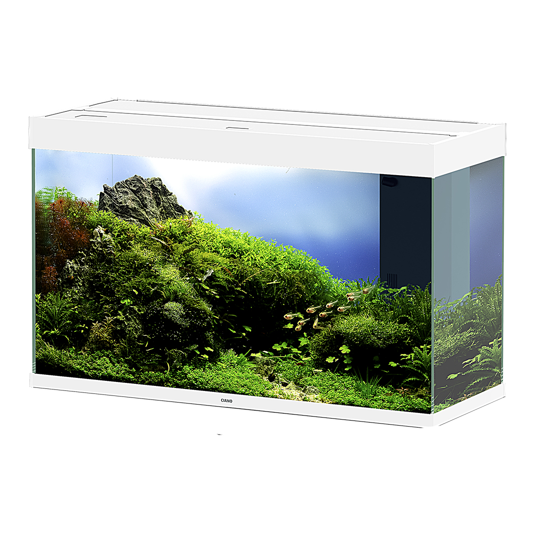 Aquarium emotions nature pro 100 new blanc - Product shot