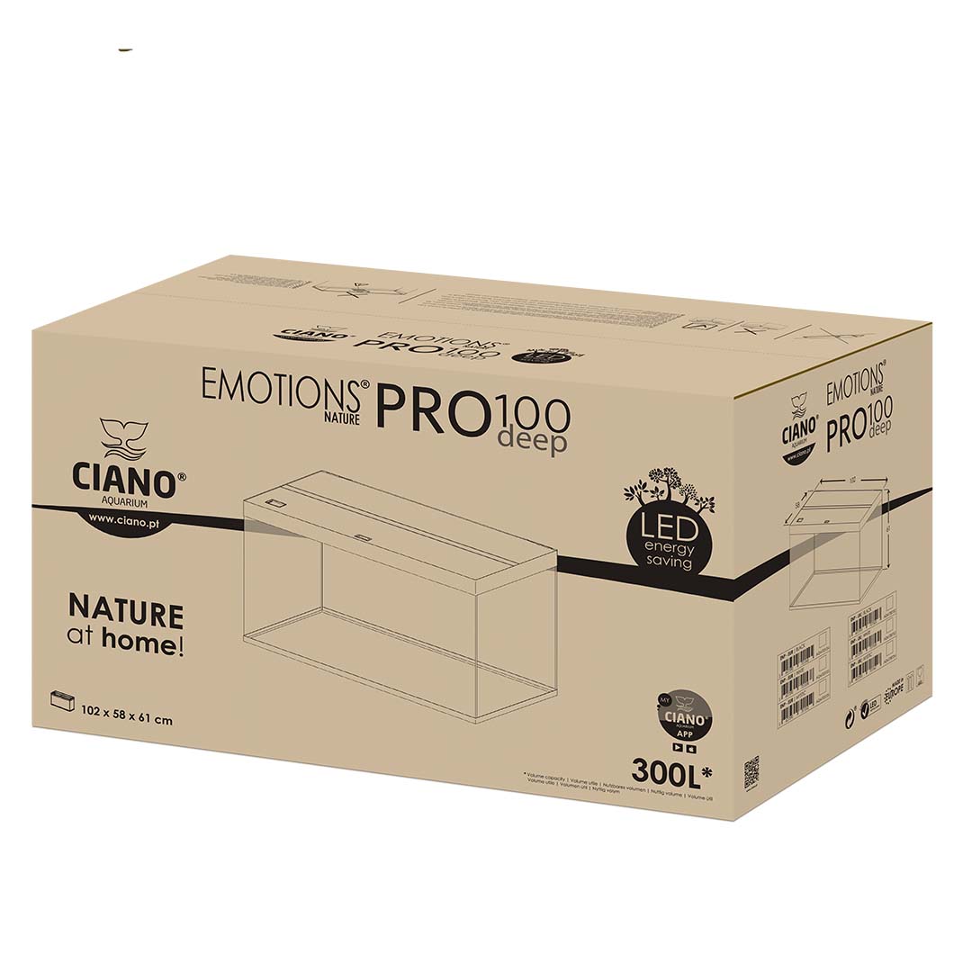 Aquarium emotions nature pro 100 Deep Mystic - Verpakkingsbeeld