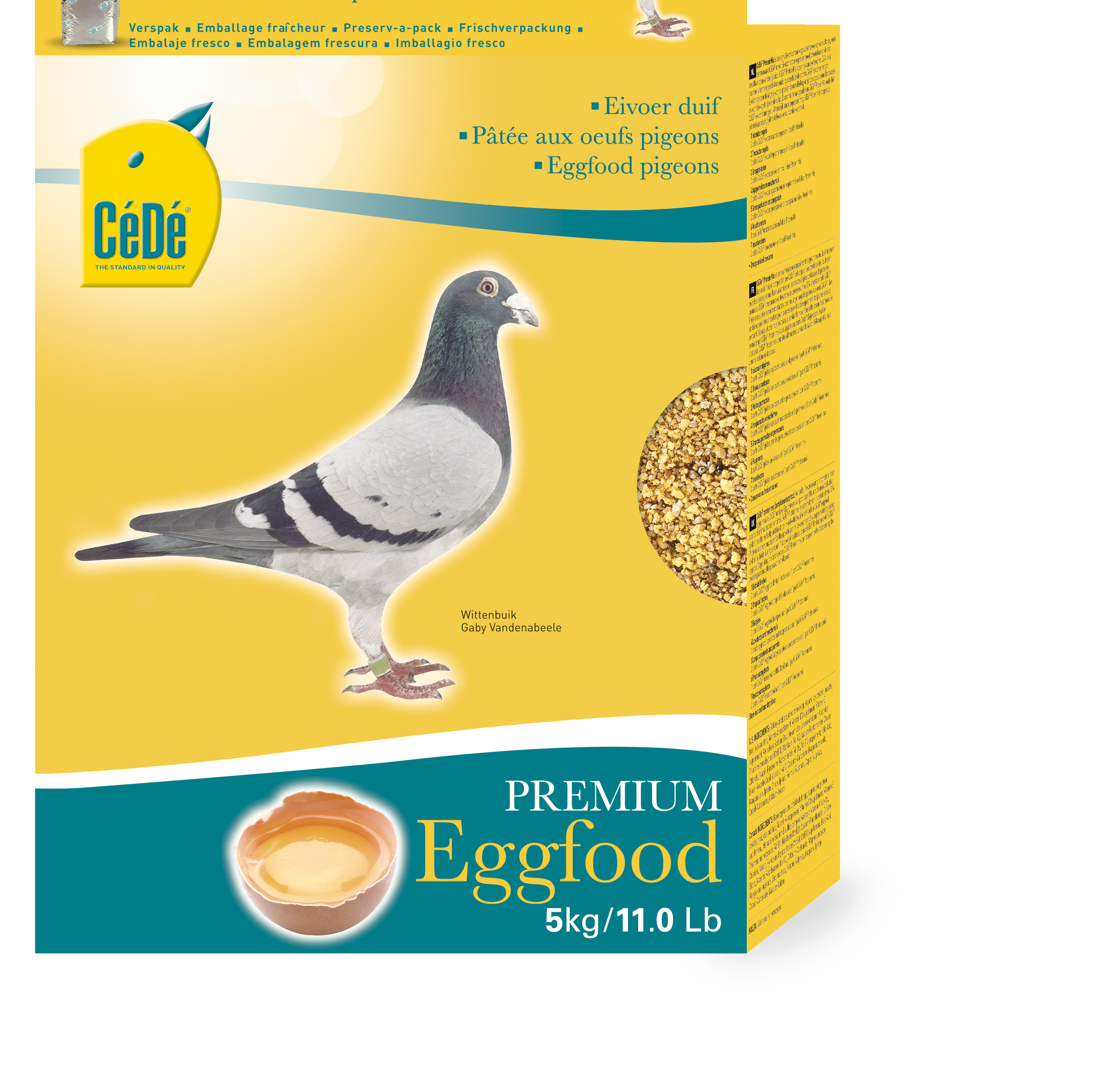 Cédé eggfood pigeon - <Product shot>
