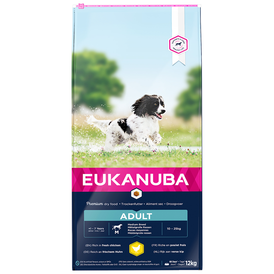 Euk dog active adult medium breed - <Product shot>