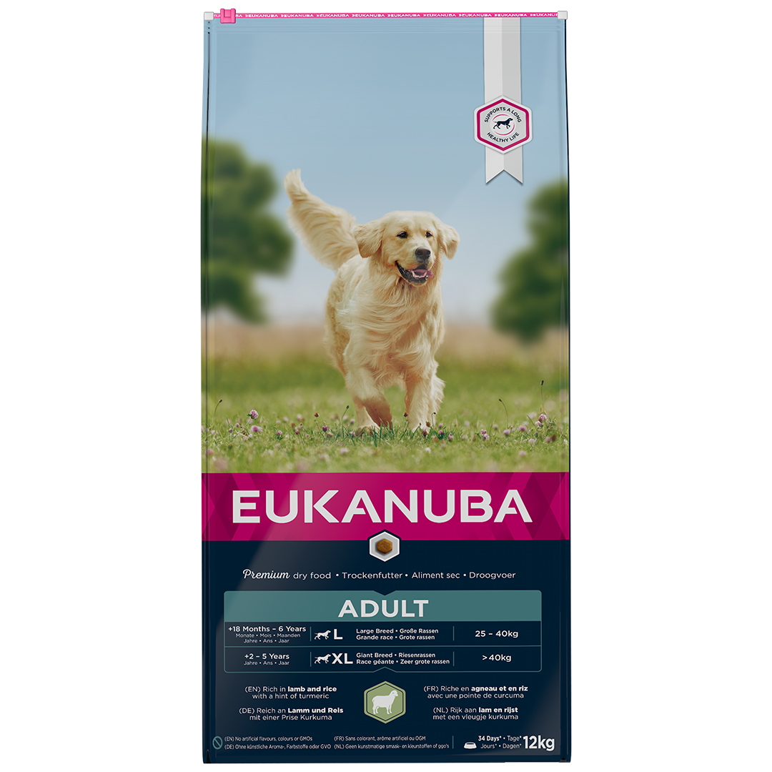 Euk dog  adult large lamb&rice - <Product shot>