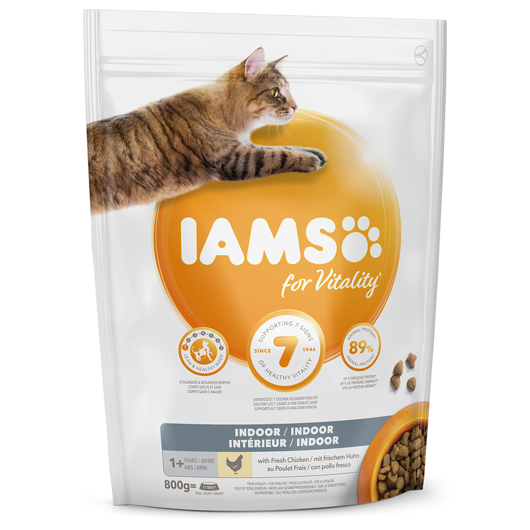 Iams for vitality cat adult indoor chicken - Product shot