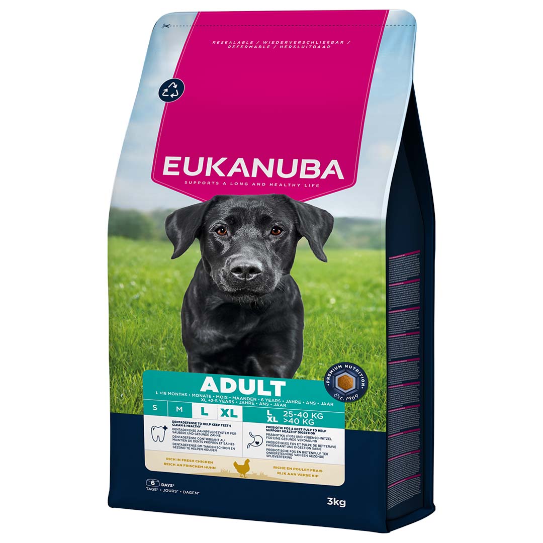 Euk dog adult large breed chicken - <Product shot>