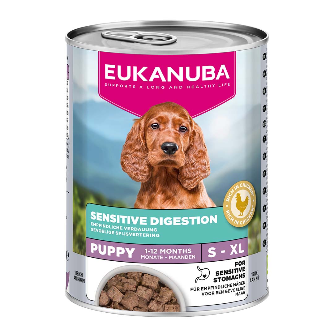 EUK Sp. Care wet puppy sensitive digestion - Product shot