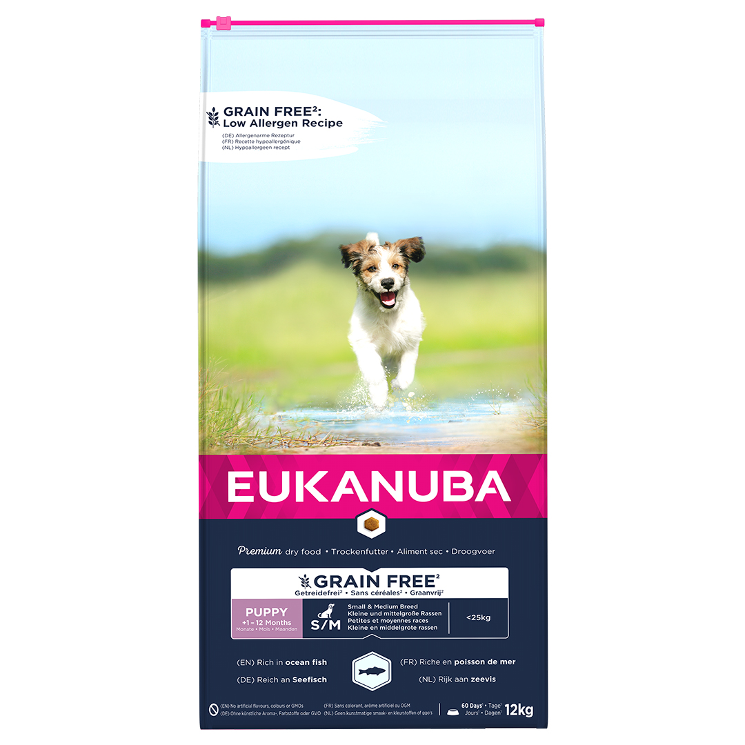 Euk grainfree ocean fish puppy s/m breed - <Product shot>