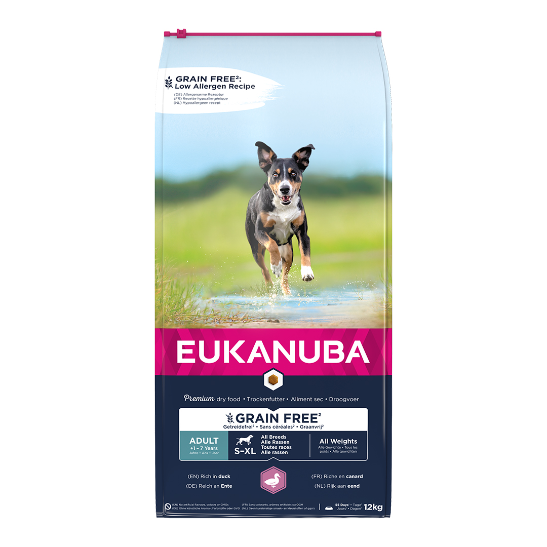 Euk dog grainfree duck adult all breeds - <Product shot>