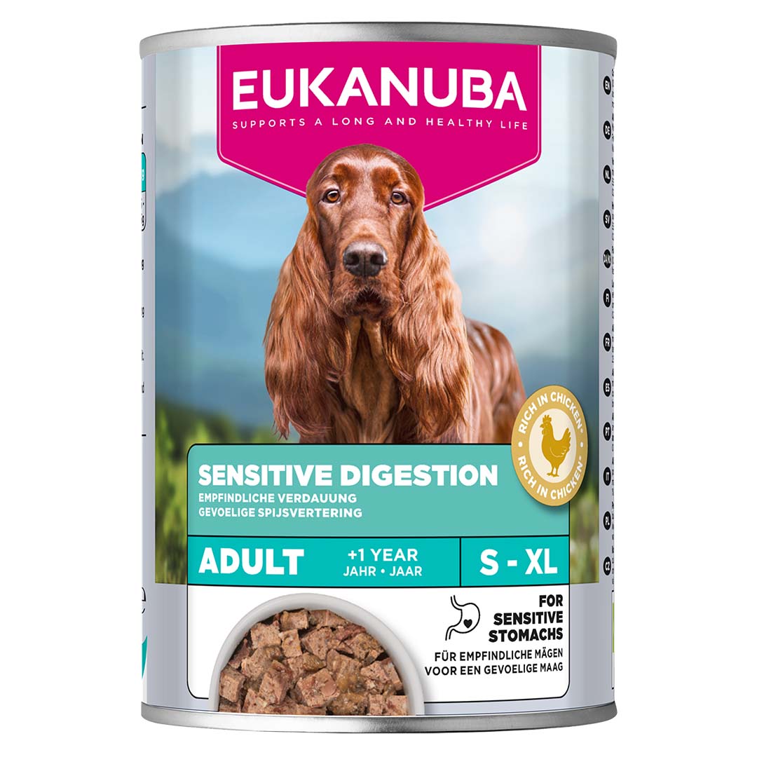 EUK Sp. Care wet adult sensitive digestion - Facing