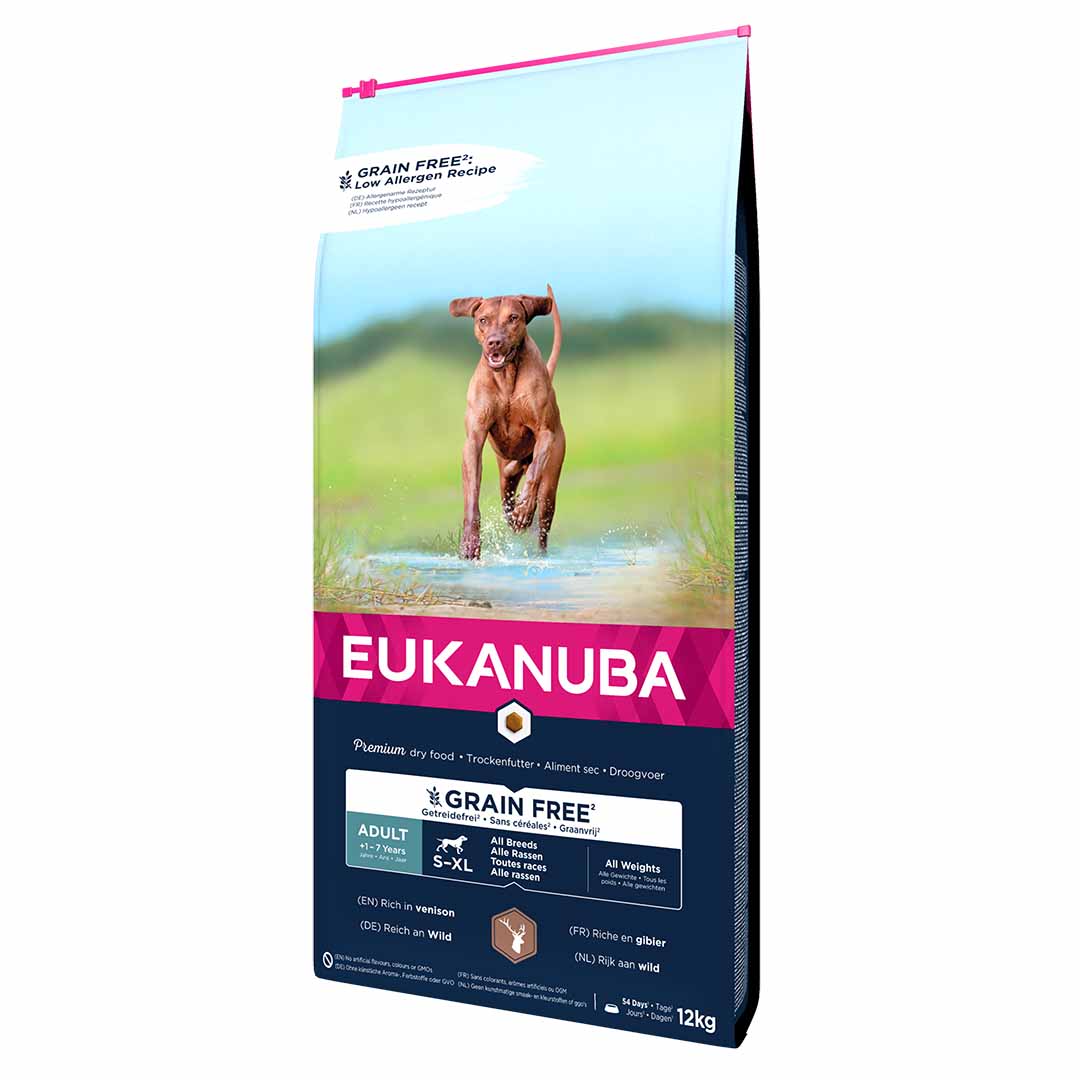 Euk grain free wild adult all breed - Product shot