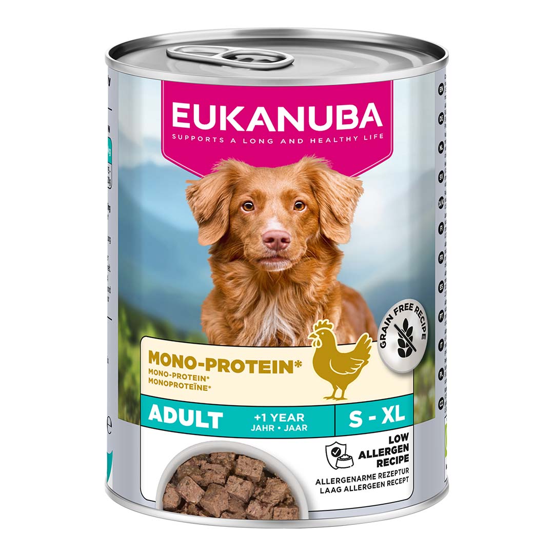 EUK Sp. Care wet adult Mono-Protein chicken - Product shot
