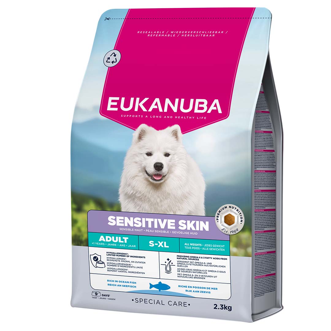 Euk Special Care sensitive skin adult all breed - <Product shot>