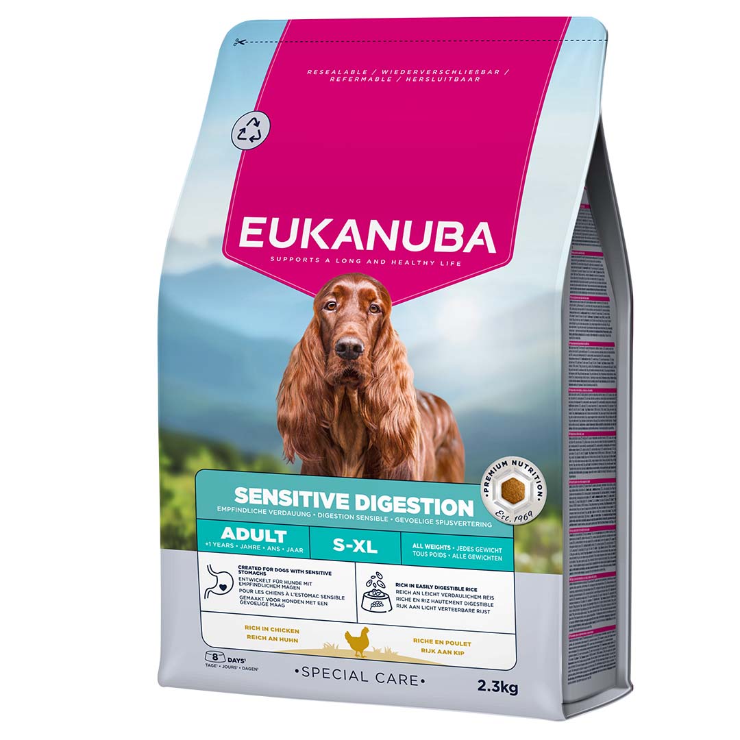 Euk Special Care sensitive digestion adult all breed - <Product shot>