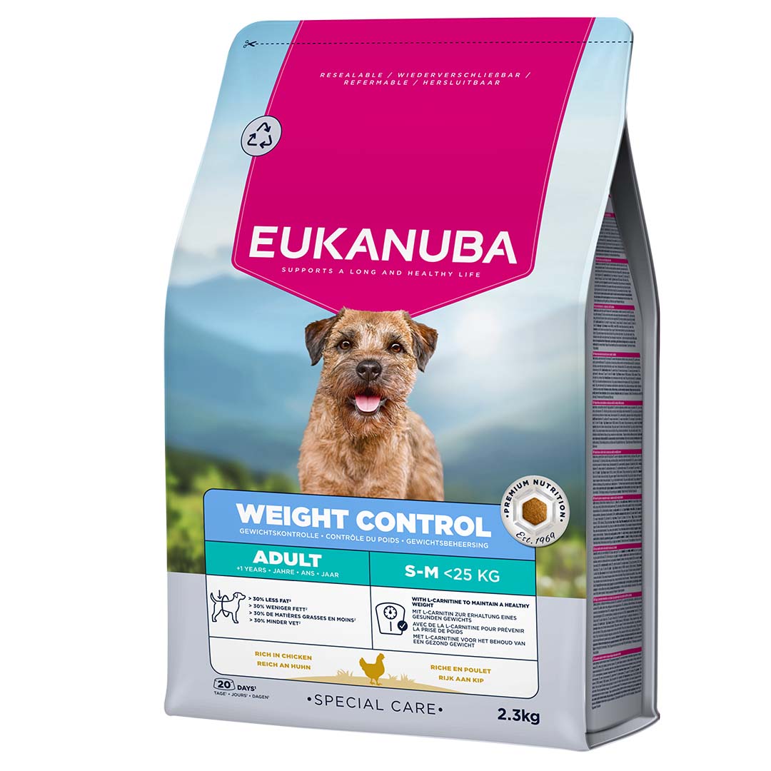 Euk Special Care weight control adult S/M breed - <Product shot>
