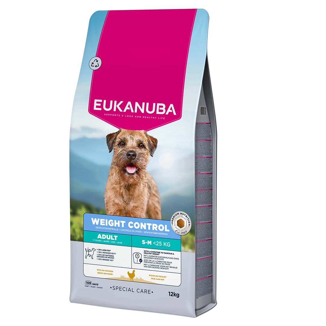 Euk Special Care weight control adult S/M breed - <Product shot>