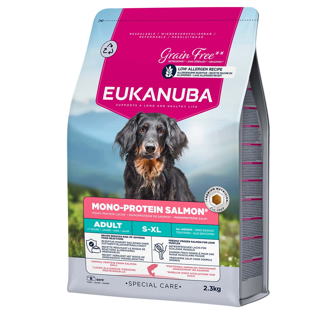 Euk Special Care Mono-Protein Salmon adult all breed - <Product shot>