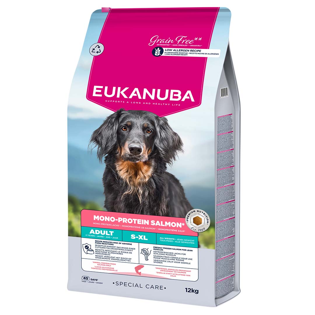 Euk Special Care Mono-Protein Salmon adult all breed - <Product shot>