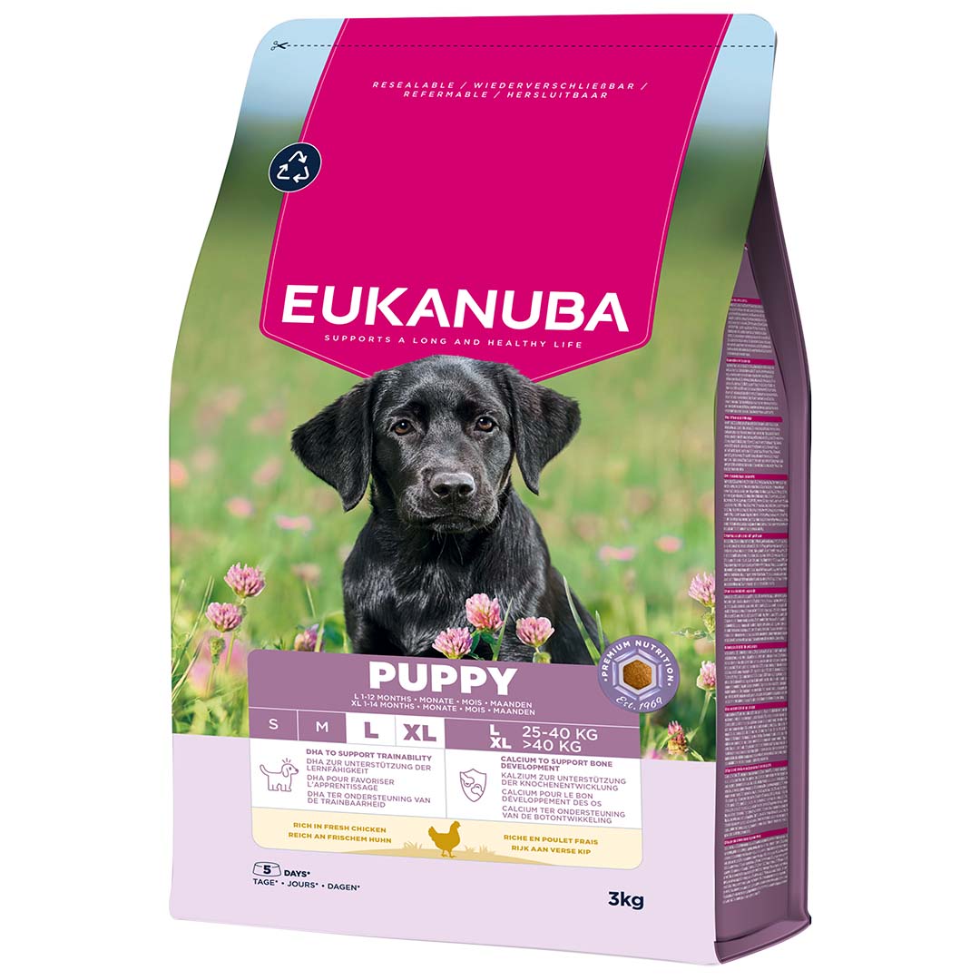 Euk dog puppy large breed chicken - <Product shot>