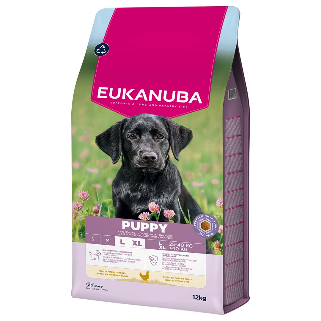 Euk dog puppy large breed chicken - <Product shot>