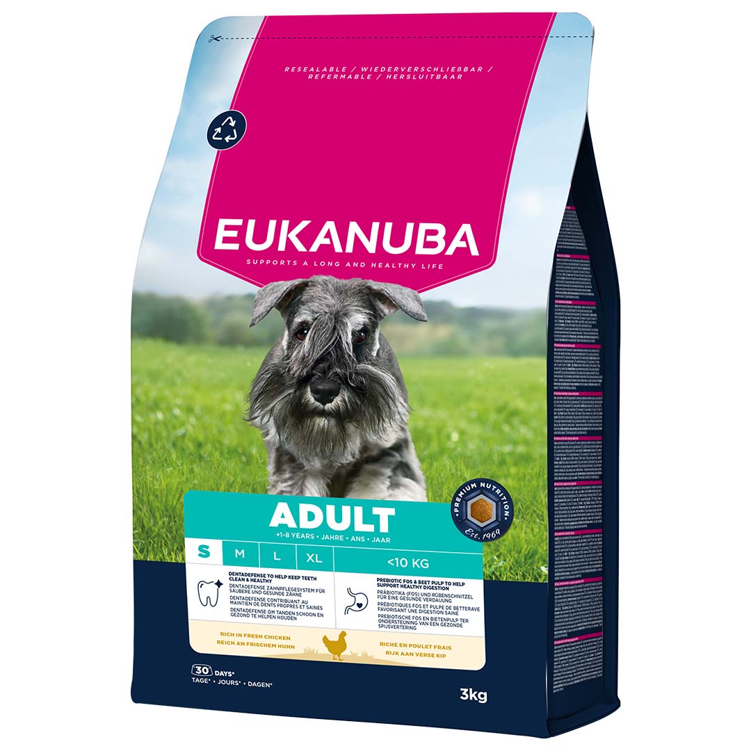 Euk dog adult small breed chicken - <Product shot>