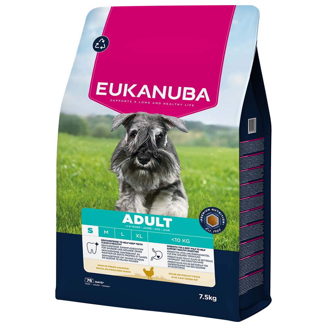 Euk dog adult small breed chicken - <Product shot>