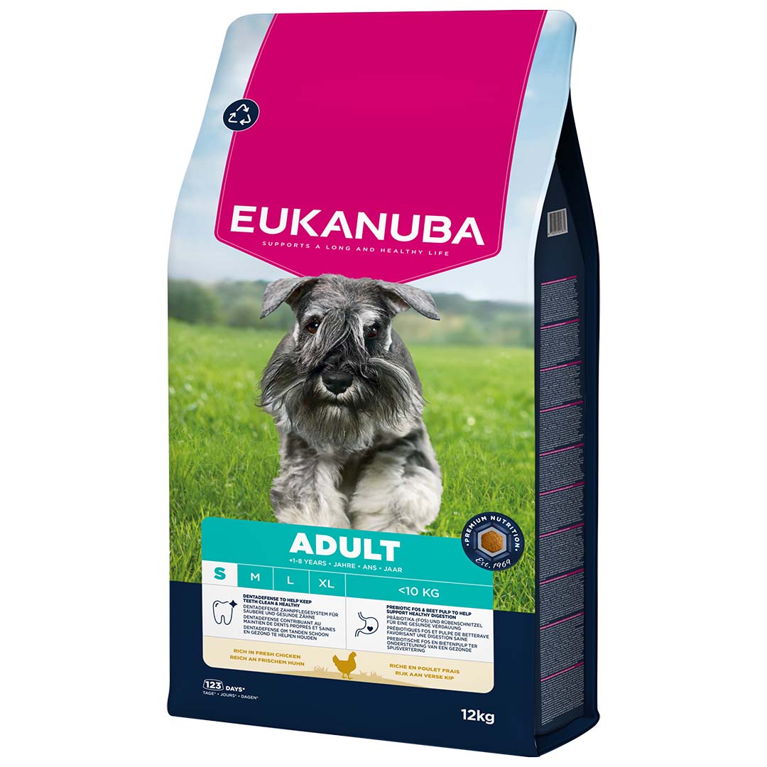 Euk dog adult small breed chicken - <Product shot>