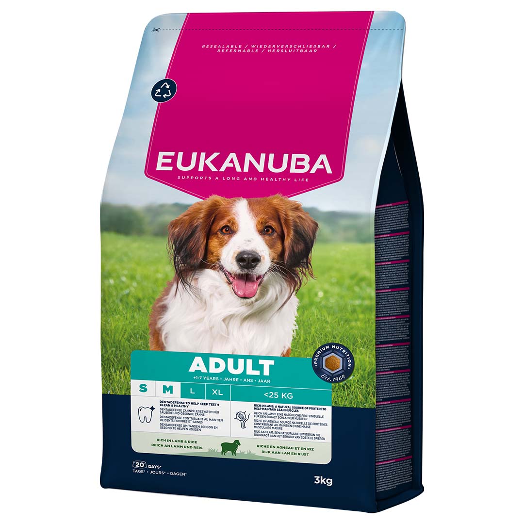 Euk dog adult small&medium breed lamb&rice - <Product shot>