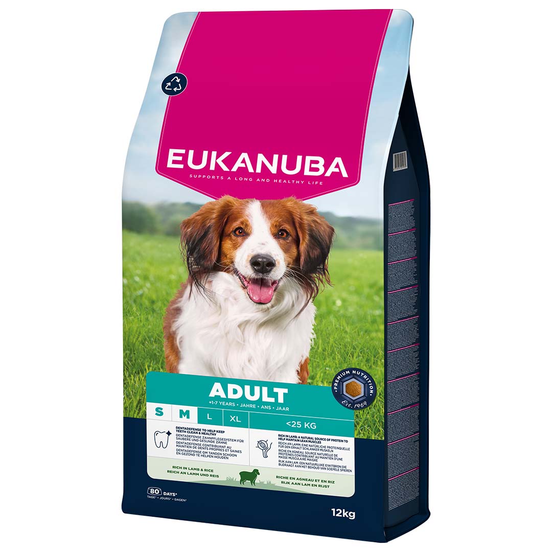 Euk dog adult small&medium breed lamb&rice - <Product shot>