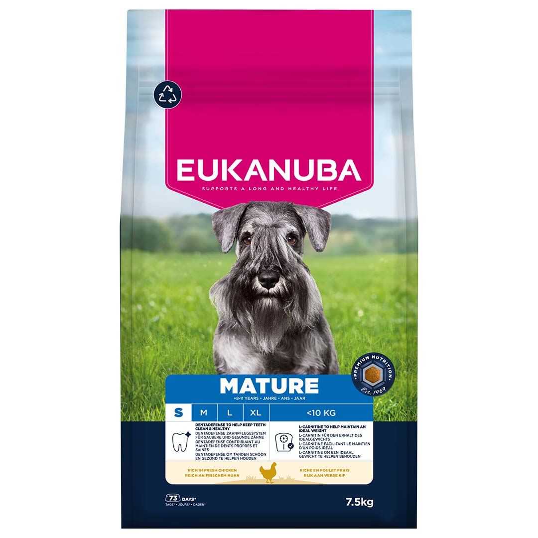 Euk dog mature small breed chicken - Facing